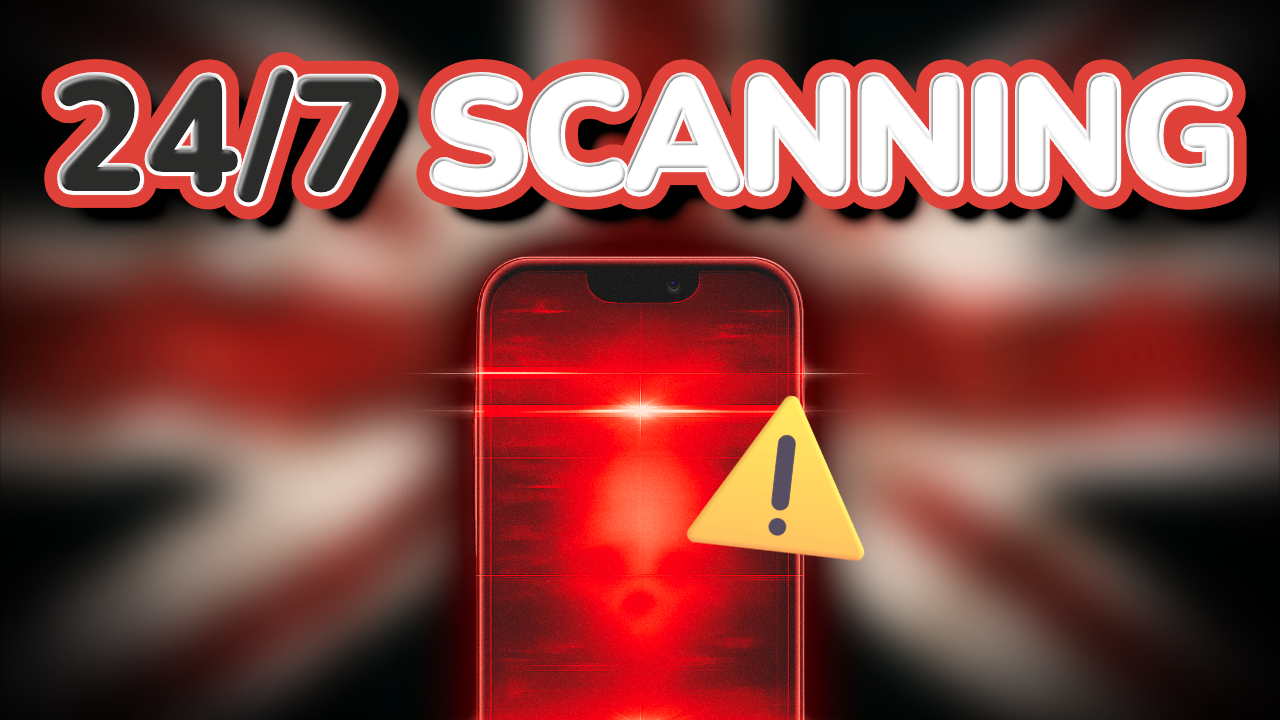 UK Proposes 24/7 Phone Surveillance & VPN Age Verification